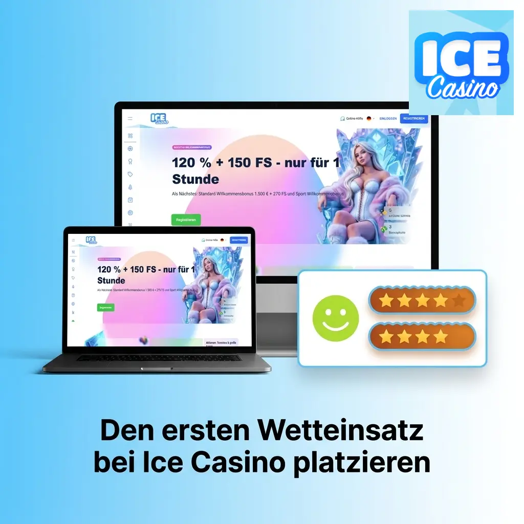 Schritt-für-Schritt Anleitung zur ersten Sportwette bei Ice Casino mit Einzahlung und Wettschein