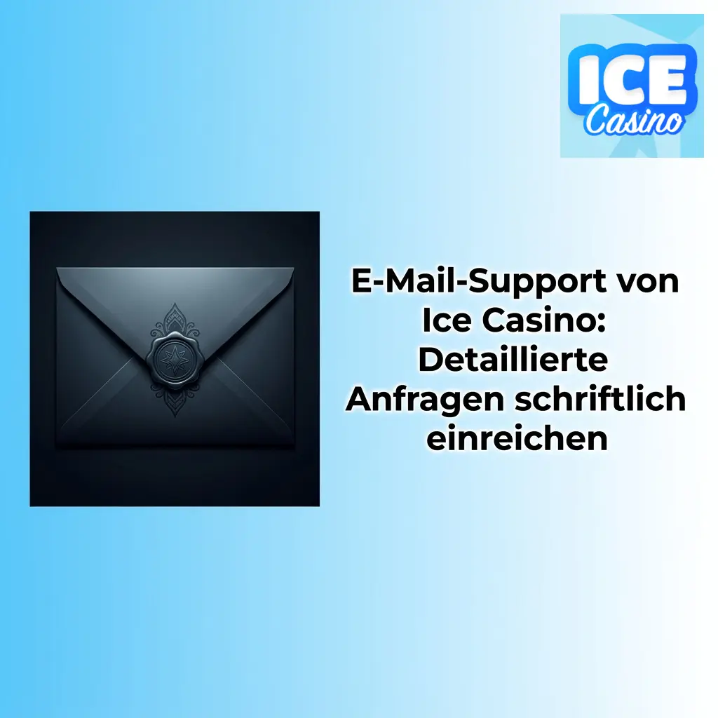 Ice Casino E-Mail-Support: Detaillierte Anfragen an support@icecasino.com senden, Antwort in 24 Stunden