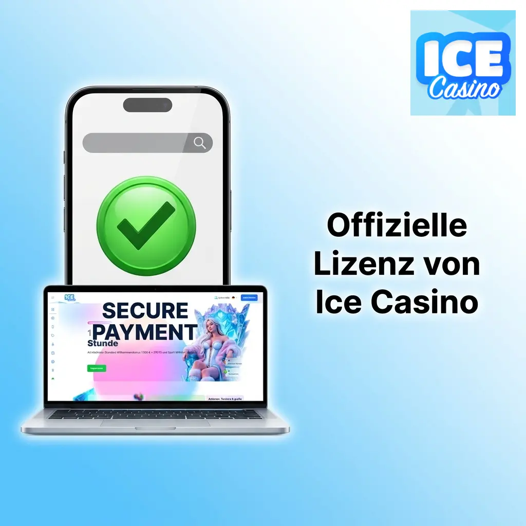 Offizielle Curaçao eGaming Lizenz von Ice Casino – Lizenznummer 8048/JAZ seit 2021