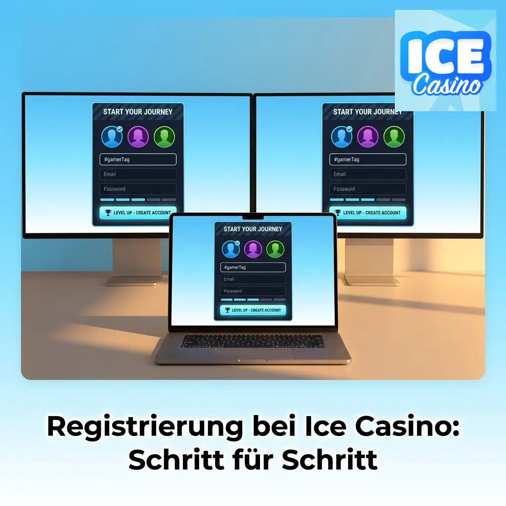 Ice Casino Registrierung Schritt für Schritt: Konto erstellen, Daten eingeben und E-Mail bestätigen
