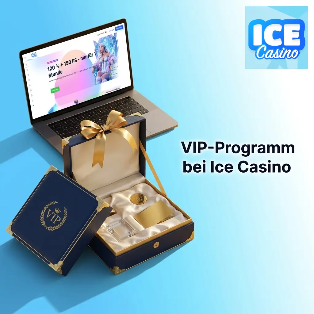Ice Casino VIP-Programm: Treueprogramm von Bronze bis Platin mit exklusiven Vorteilen für treue Spieler